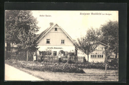 AK Neudörfel Bei Kratzau, Kaffee Peuker  - Czech Republic