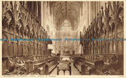 R636162 Winchester Cathedral. Choir Stalls And Screen. Photochrom - Monde