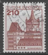ALLEMAGNE FEDERALE N° 843 O Y&T 1979 Château De Schwanenburg - Used Stamps