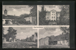 AK Dahlenberg, Gasthof Zum Grünen Hain, Geburtshaus Mackensens, Dorfstrasse  - Dahlen