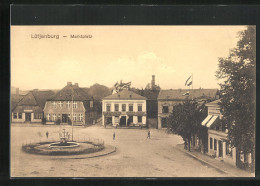 AK Lütjenburg, Marktplatz Mit Brunnen  - Luetjenburg