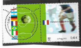 SOCCER World CUP 2002 FRANCE MNH Complete Set - Ongebruikt