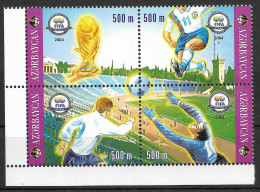 SOCCER 2004 AZERBAIJAN Yv#496/9 MNH Complete Set - Ungebraucht