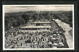 AK Naumburg A. S., Blick Auf Den Vollen Festplatz Während Des Kirchfestes  - Autres & Non Classés