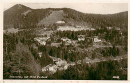 73949038 Semmering_Niederoesterreich Panorama Mit Hotel Panhans - Autres & Non Classés