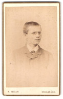 Fotografie F. Heiler, Osnabrück, Grosse Str. 28, Portrait Blonder Bube Mit Zwicker  - Anonymous Persons