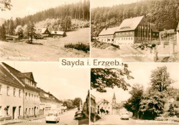 73907637 Sayda Panorama Mortelgrund Jugendherberge Ilja Ehrenburg Ernst-Thaelman - Autres & Non Classés