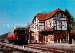 73868357 Sulzbach-Laufen Diesel Triebwagen T36 Im Bahnhof Sulzbach Sulzbach-Lauf - Autres & Non Classés