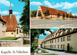 73868265 Wuerzburg Bayern Kapelle St Nikolaus Ehehaltenhaus Stiftung Altersheim  - Würzburg