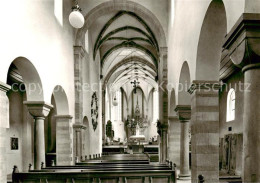 73868245 Wuerzburg Bayern Pfarrkirche St Burkard Langhaus Und Spaetgot Chor  - Wuerzburg