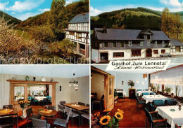 73868197 Lenne Sauerland Gasthof Zum Lennetal Restaurant Landschaftspanorama Len - Schmallenberg
