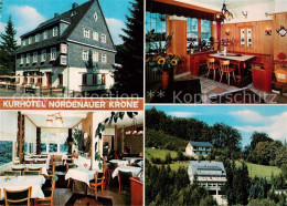 73868189 Nordenau Schmallenberg Kurhotel Nordenauer Krone Restaurant  - Schmallenberg