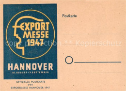 73868153 Hannover Offizielle Postkarte Der Exportmesse Sonderstempel Hannover - Hannover
