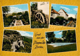 73868114 Zersen Hessisch-Oldendorf Pension Restaurant Pappmuehle Garten Swimming - Other & Unclassified