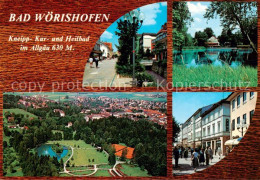 73800969 Bad Woerishofen Kneipp Heilbad Panorama Ortspartien Teich Bad Woerishof - Bad Wörishofen