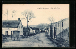 CPA Authie, Rue De L`Abbaye  - Other & Unclassified