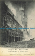 R636669 Campagne De 1914. Ruines D Ypres. Incendie Des Halles. Antony. 1915 - Monde