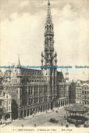 R636686 Bruxelles. L Hotel De Ville. ND. 1913 - Monde