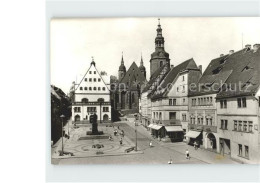 72081003 Eisleben Markt Rathaus St Andreas Kirche Lutherstadt Eisleben - Eisleben