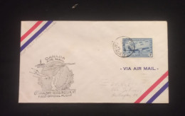 C) 1946. CANADA. FIRST INTERNAL MAIL. FIRST POST OFFICE FLIGHT STAMP. XF - Unclassified