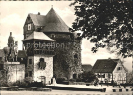 72080119 Burg Wupper Schloss Schlossplatz Batterieturm Glockenstuhl Burg - Solingen