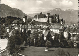 72080024 Fuessen Allgaeu Hohes Schloss St Mang Franziskanerkloster Alpenblick Eh - Fuessen