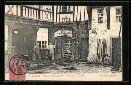 CPA Abbeville, Maison De Francois 1er, Rue De La Tannerie  - Abbeville