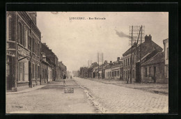 CPA Longueau, Rue Nationale  - Longueau