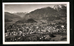 AK Bad Ischl, Ortsansicht Mit Dachstein Und Katrin  - Autres & Non Classés