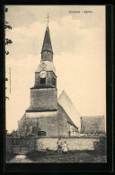 CPA Favieres, L`Eglise  - Autres & Non Classés