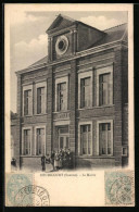 CPA Heudicourt, La Mairie, Facade  - Autres & Non Classés