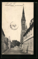 CPA Rollot, Rue Saint-Nicolas, L`Eglise  - Autres & Non Classés