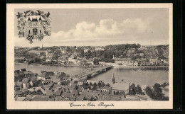 AK Crossen / Krosno Odrz, Blick Auf Die Bergseite Der Stadt Mit Der Brücke  - Otros & Sin Clasificación