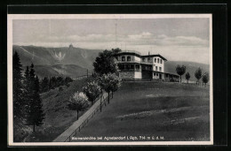 AK Agnetendorf, Blick Auf Das Gasthaus Bismarckhöhe  - Schlesien