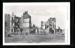 AK Louvain, Place De La Gare  - Autres & Non Classés