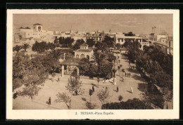 CPA Tetuan, Plaza Espana  - Autres & Non Classés