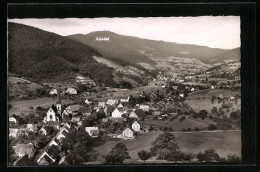 AK Glottertal I. Br., Ortstotale Mit Blick Zum Kandel  - Glottertal