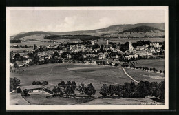 AK Isny Im Allgäu, Generalansicht Der Stadt, Blick Auf Die Kirchtürme  - Isny