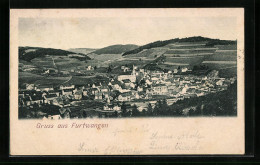 AK Furtwangen Im Bad. Schwarzwald, Blick Auf Die Gesamte Stadt Im Tal  - Furtwangen