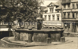 72078091 Poessneck Marktbrunnen Markt Drogerie Poessneck - Pössneck