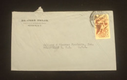 C) 1963. MEXICO. AIRMAIL ENVELOPE SENT TO USA. 2ND CHOICE - Mexique