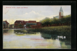 CPA Rixheim, Vue De Weiher  - Sonstige & Ohne Zuordnung