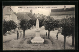 CPA Thenay, Monument Aux Morts De La Guerre 1914-1918  - Andere & Zonder Classificatie