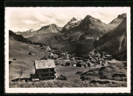 AK Arosa-Kulm, Panorama Mit Furkagruppe  - Arosa