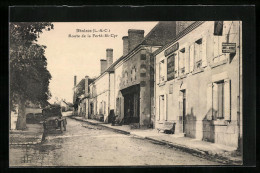 CPA Dhuizon, Route De La Ferte-St-Cyr  - Autres & Non Classés