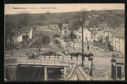 CPA Montrichard, Entree Des Tunnels  - Montrichard