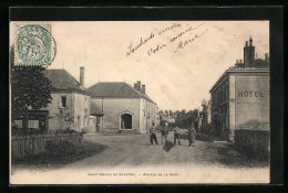 CPA Saint-Amand-de-Vendome, Avenue De La Gare  - Vendome