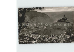 72077154 Cochem Mosel Mit Burg Blick Von Der Umkehr Cochem - Cochem