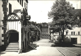 72076935 Poessneck Rathaus- Eingang Poessneck - Poessneck