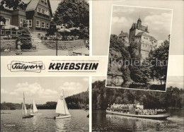 72076126 Kriebstein HO Gaststaette Burg Talsperre Boot Kriebstein - Other & Unclassified